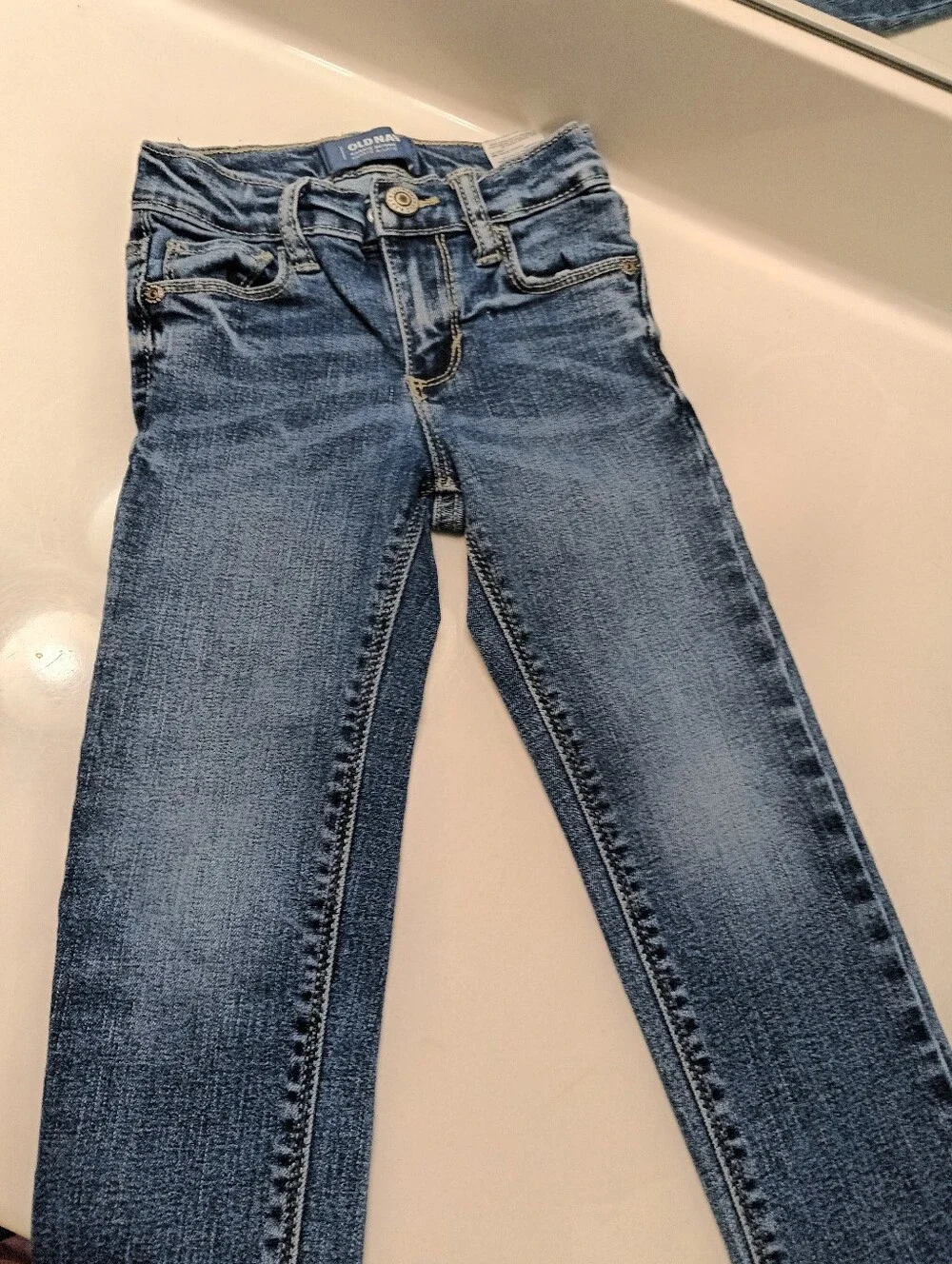 Old Navy Toddler Boys Jeans Bundle - Size 3T - Adjustable Waist